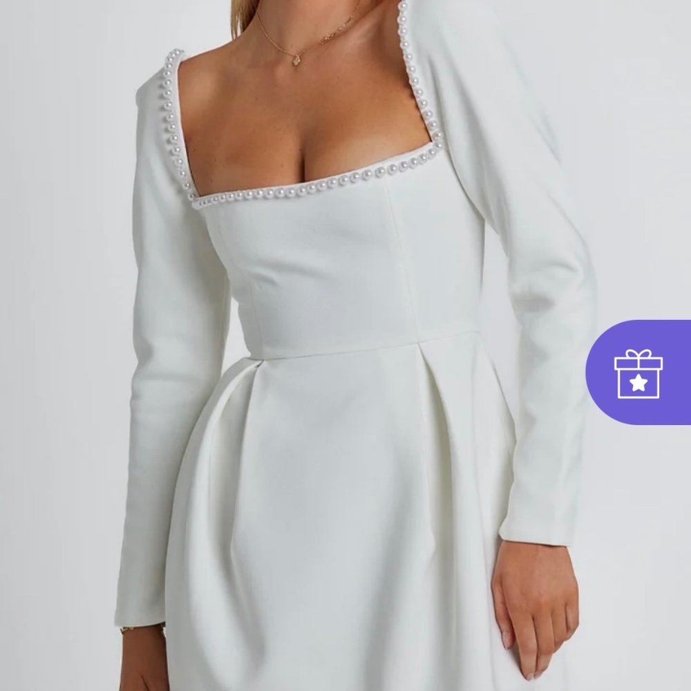 White Mini Dress